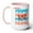 Pink, variant on Crabby Momma Two-Tone Coffee Mugs, 15oz