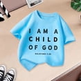 thumbnail image 4 of WEAIXIMIUNG T-Shirt de Pâques pour Filles, Mignon, Imprimé, Col Rond, Manches Courtes, Été, Décontracté, Ample, 12-14 Ans, 4 of 4