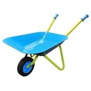 G & F Products Kids Wheelbarrow 10041 JustForKids, Garden Fun, 3+ Years Old Real Metal