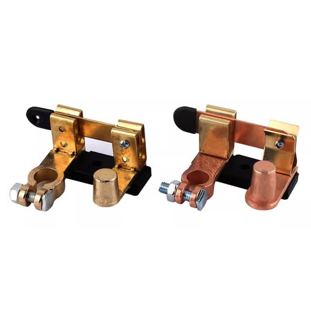 Tekuisi Top Post Knives Blade Master Battery Disconnect Switch Cut Off 12V/24V Ensure Versatility and Suitability for Various Vehicles