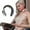 White, variant on Neck Massager with Heat 4 Modes 15 Temperatures Portable Neck Massager for Home Office and Travel with USB Charging and Breathable Material for Stress Relief and Comfort