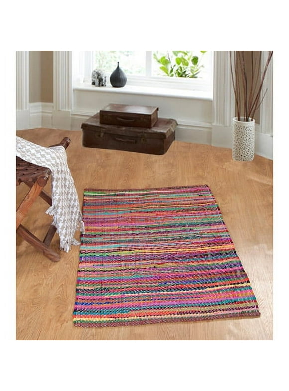 Better Homes & Gardens Jeweled Chindi Accent Rug, 30" x 46"