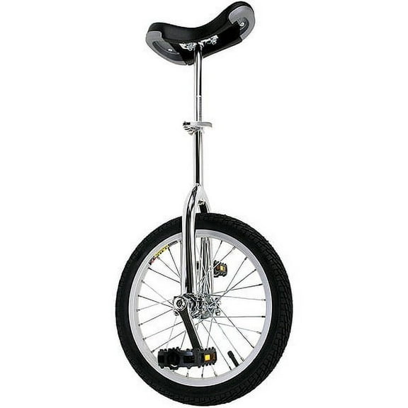 Fun 16 Inch Wheel Chrome Unicycle with Alloy Rim