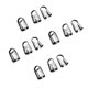 thumbnail image 1 of Sonducket 100 piezas de cierre de repuesto de cabeza redonda galvanizada para hacer joyas, pulsera, collar, gancho de cadena, hallazgos DIY Ropa, zapatos y accesorios Miscelánea Sonducket AP016234-01, 1 of 6