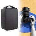 thumbnail image 1 of Runquan Camera Bag for Photographers Black Camera Storage Bag Camera Pouch Polyester, 1 of 8