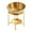 Golden, variant on LOLIPPYY Metal Burner Aromatherapy Diffuser - Christmas Tealight Candle Warmer with Large Detachable Melting Tray for Bedroom Decor,