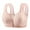 Pink, variant on IFNWSV Plus Size Nursing Bra for Women, Full Coverage Wireless Sleep Bra, Maternity Comfort Bra for Nighttime Support