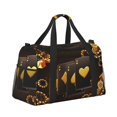 thumbnail image 2 of Balery Casino Playing Cards Bolsa de Gimnasio para Mujeres, Bolsa de Viaje con Bolsillo Húmedo, Bolsa de Fin de Semana para Mujeres, Bolsa de Viaje Resistente al Agua, 2 of 7