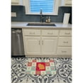 thumbnail image 2 of Carolines Treasures CK5395RUG Holland Lop Rabbit Love Machine Washable Memory Foam Mat Red 19 X 27" multicolor, 2 of 4
