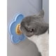 thumbnail image 2 of Alfombrilla para lamer para perros, gatos, con forma de flor, alimentador lento para mascotas, cuenco para cachorros, almohadilla para lamer para perros, alternativa divertida, azul, talla ú, 2 of 5