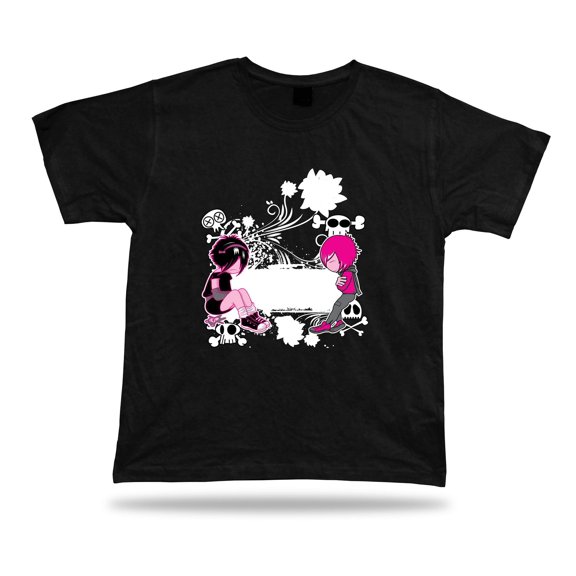 Emo Punk Kids Skeleton skull Symbolism cool modern stylish t shirt tee design
