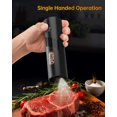 thumbnail image 3 of CIRCLE JOY Electric Salt and Pepper Grinder Set with Charging Base, Rechargeable Automatic Pepper Mill Grinder with Adjustable Co, 3 of 8