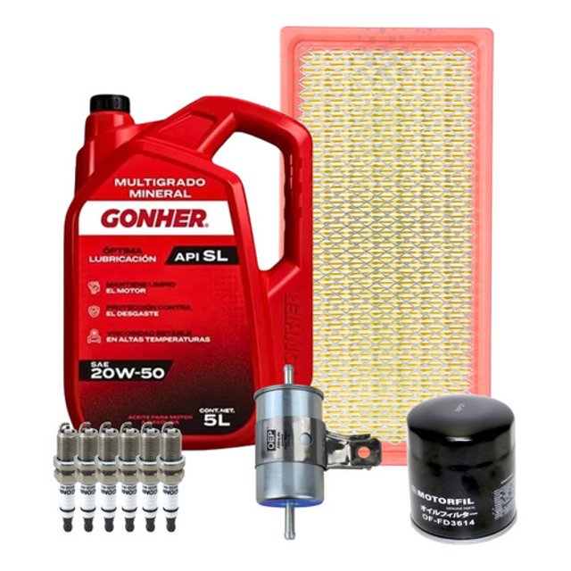 Kit De Afinacion Voyager 1987 Al 1989 3.0 Gonher 20w50