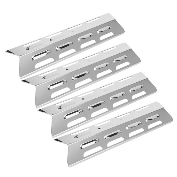 DOLITY 4Pcs BBQ Heat Plate Cover Replacement Equipment Heavy Duty Heat Plate Grill Heat