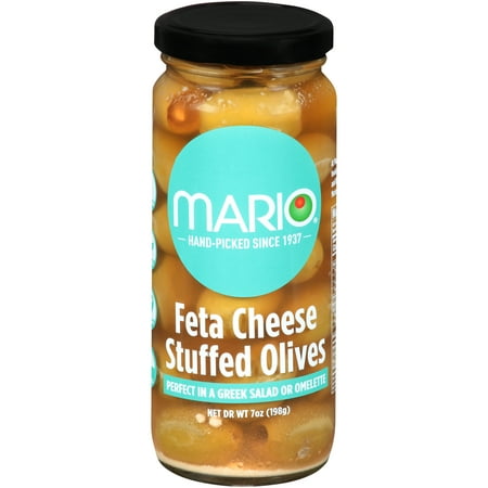 - Mario® Feta Cheese Stuffed Olives 7 oz. Jar