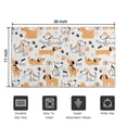 thumbnail image 5 of Cute Akita Dog Beagle Bulldog Rottweiler Dachshund Door Rugs,Washable Non Slip Door Mats Indoor,Decorative Door Mats,Entry Mat Indoor for Entrance,Bedroom,Kitchen,Bathroom,17"x30", 5 of 6