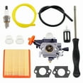 thumbnail image 2 of Carburetor For Stihl FS131 FS131R HT132 HT133 HT131 KM131 KM131R FS311 4180 120 0619 AirFilter Tool Kit Trimmer, 2 of 6