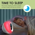 thumbnail image 2 of Sun & Moon Rise Kids Alarm Clock, Children's Sleep Trainer ,Sleep Sound Machine, Wake Up Light & Night Light ,Teach Kids Day & Night, 2 of 10