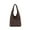 Coffee, variant on SPEKSEE Stylish Studded Hobo Bag Y2K Rivets Bucket Purse Shoulder Bag for Women