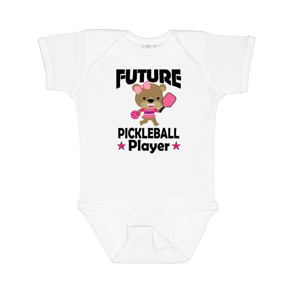 Inktastic Future Pickleball Player Girls Girls Baby Bodysuit