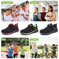 thumbnail image 6 of Kids Sneakers Boys Girls Lightweight Breathable Running Shoes Kids Athletic Tennis Sneakers, 6 of 7