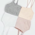 thumbnail image 4 of Fruit of the Loom Girls Cotton Spaghetti Straps Training Bra 10 Pack, 4 of 4