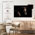 thumbnail image 5 of Elephant Stock Groomed Chestnut Horse Wall Art - Horizontal Canvas Wall Art - Living Room Wall Decor - Animal Canvas - Black And Brown Decor - 24" x 16", 5 of 8