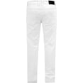 thumbnail image 3 of VICTORIOUS Men's Distressed Rip and Repair Denim Jeans DL1119 - White - 44/32, 3 of 3
