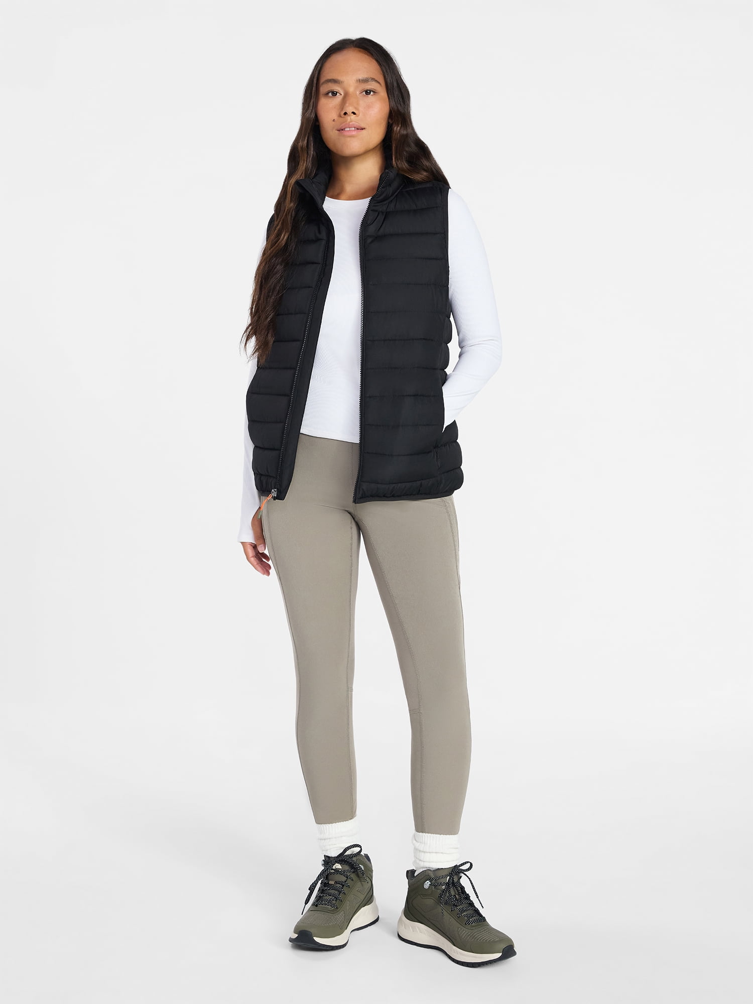 Ozark Trail Women's and Women's Plus Size Core Puffer Vest, Sizes XS-2X