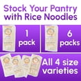 thumbnail image 2 of Snackathon Pad Thai Style Rice Stick Noodles, 3 mm Width, 16 oz, 2 of 9