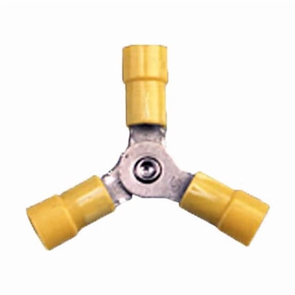 Velvac Splice Connector, 600V, Yellow, PK10 056083-10
