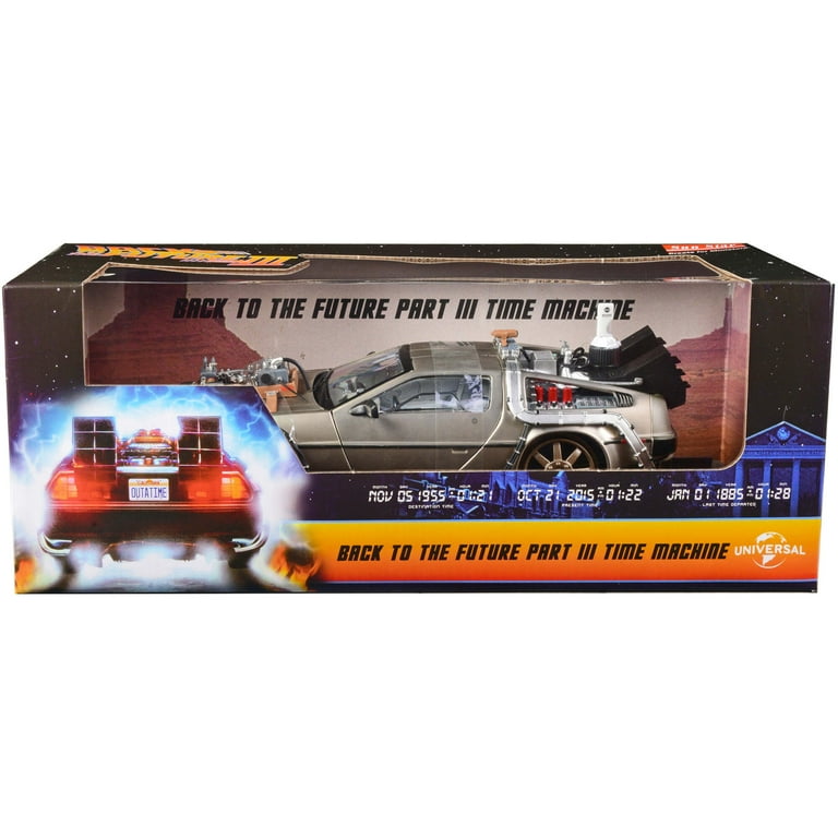 【箱付き・欠品無し】サンスター DeLorean 1/18 スケール ミニカー 箱付き・欠品無し】サンスター DeLorean 1/18 スケール ミニカー