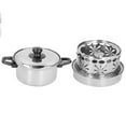 thumbnail image 3 of Utensilios de cocina portátiles para aventuras al aire libre, olla caliente para acampar de acero inoxidable de 16 cm, 3 of 8