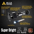 thumbnail image 4 of Alla Lighting PGJ13 Base H28 881 LED Bulbs Xtreme Super Bright 6000lms Fog Lights/Driving Lights Replacement C-HR 862 886 888 889 896 898, 6000K Xenon White, 4 of 9