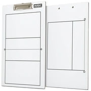 Murray Sporting Goods Dry Erase Double-Sided Volleyball Coaches Clipboard