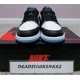 thumbnail image 3 of N I-K-E A i r-Jor-dan 1 Retro Low OG GS Black Dark Powder Blue UNC CZ0858 104 GS Sizes, 3 of 6