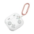 thumbnail image 3 of Yucurem Silicone Games Console Cover Dustproof Soft Case for Air Pods 4 (White), 3 of 10