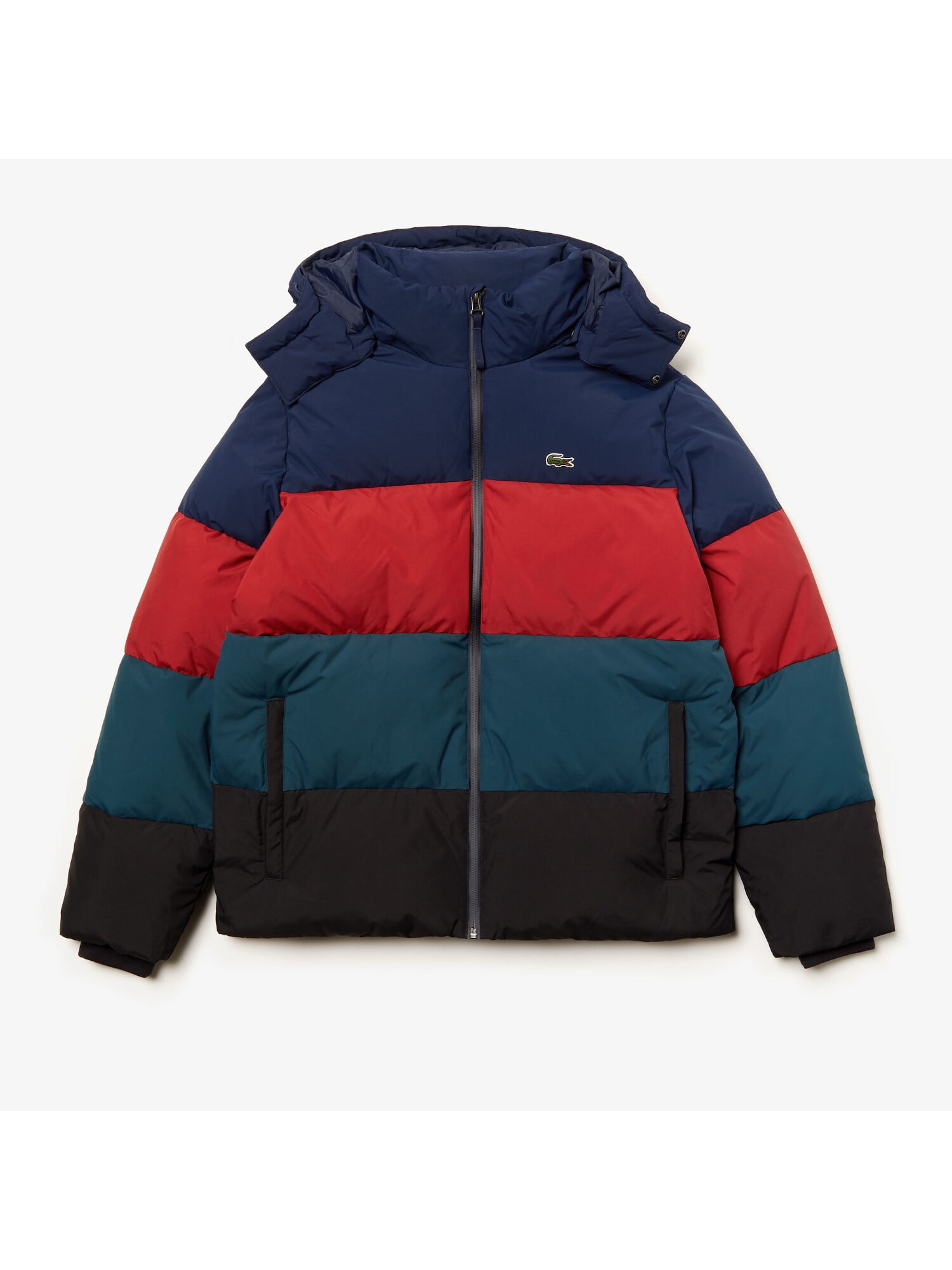 LACOSTE Mens Navy Water Repellant Color 