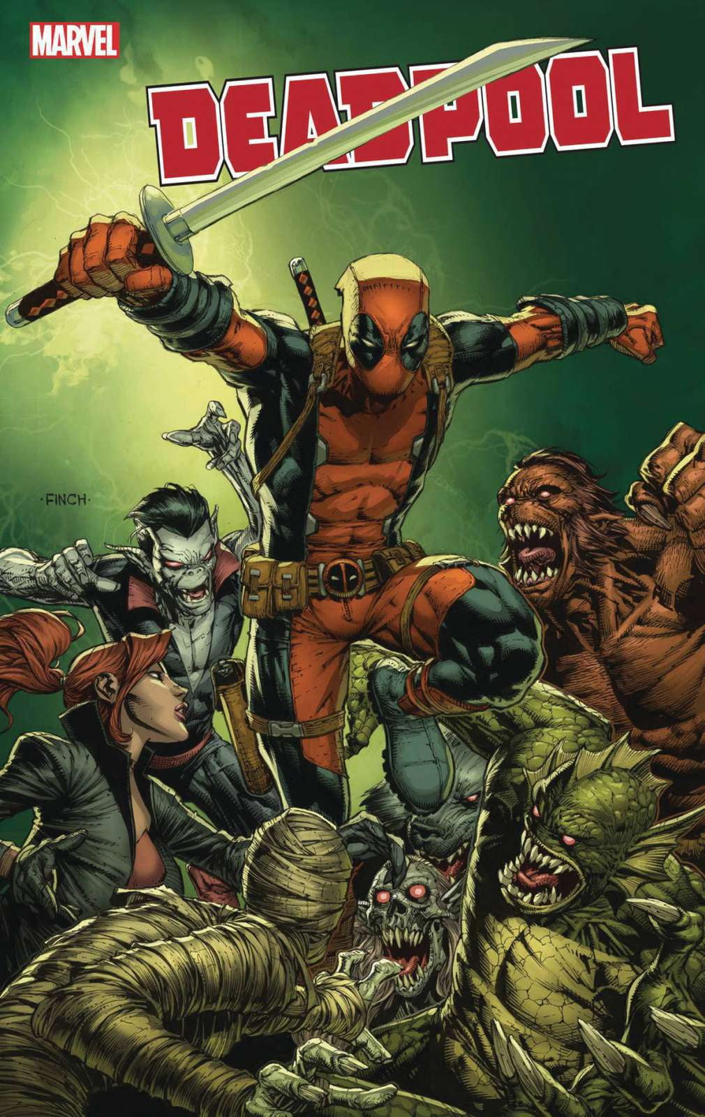 Marvel Deadpool 1 (David Finch Variant Cover)
