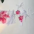 thumbnail image 6 of Women Bathing Suits Womens Bikini Stylish Floral Print Tankini Swimsuit Bikini With Design for Beach, 6 of 7