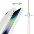thumbnail image 5 of JETech Silicone Case for iPhone SE 3/2 (2022/2020 Edition), 4.7-Inch, Silky-Soft Touch Full-Body Protective Phone Case, Shockproof Cover with Microfiber Lining (White), 5 of 7