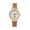 Rose Gold, variant on Yungyresw Fashion Watch For Women Minialist Bracelet Band Round Dial Casual Wristwatch Travel Business Stylish Watch Black