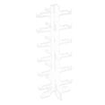 thumbnail image 2 of Matsuzay Sunglasses Holder Rack Glasses Show Stand Organizer Display Almacenamiento y organización del hogar Claro 6 pares, 2 of 6