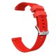 thumbnail image 3 of Correa de muñeca de silicona Correa de reloj de repuesto ajustable Correa de bucle de reloj de viaje de trabajo, rojo Inevent EL5020-03, 3 of 6