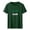 Green, variant on Women WE ARE SAUDI Letter Print Short Sleeve Crew Neck Casual T-Shirt
