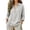 Light Ashy, variant on MEICHEN Womens Casual Button V Neck Long Sleeve Shirts Oversized Solid Blouses Tops Features: Summer Essentials Tops for Women