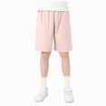 thumbnail image 1 of Gubotare Shorts d'Uniforme pour Garçons Garçons Shorts de Course Athlétiques Légers Séchage Rapide Shorts d'Entraînement pour Gym Shorts de Randonnée avec Poches à Glissière Taille 10-11 (Rose,10-11 Ans), 1 of 9