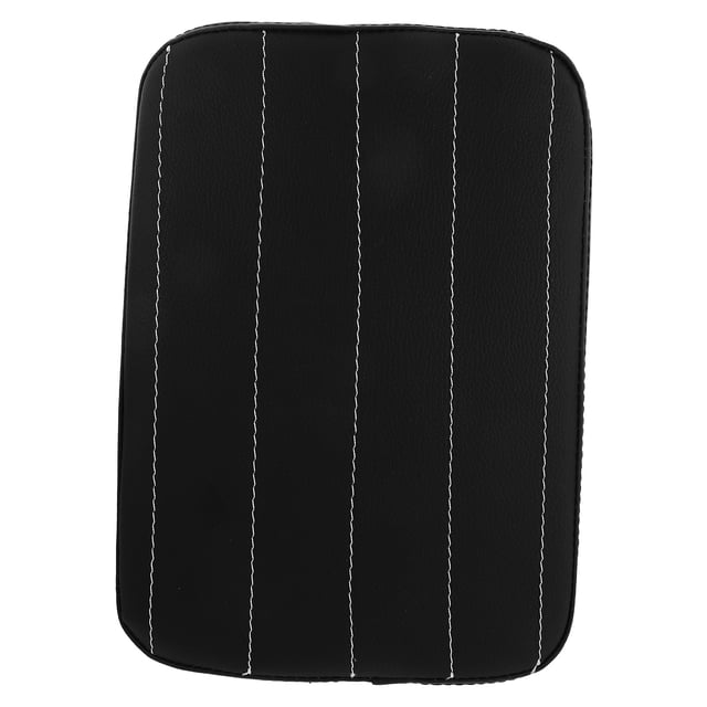 ETHZZLE Motorcycle Seat Replacement: Black PU Foam Rubber Rear Passenger Seat Cushion For Long Distance Travel 1Set