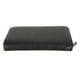 thumbnail image 4 of Cartera para tarjetas de crédito, 36 ranuras para tarjetas, estuche seguro de cuero PU con cremallera larga, monedero con correa de mano para tarjeta de identificación, efectivo, negro, 4 of 5