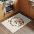 thumbnail image 2 of Fall Pumpkins Entryway Rug 2'x3'&nbsp; Non Slip Front Door Mats, Thanksgiving Watercolor Branch Maple Leaf Entrance Rugs Indoor Outdoor Carpet, Washable Floor Mats Small Area Rug for Bedroom Kitchen, 2 of 8